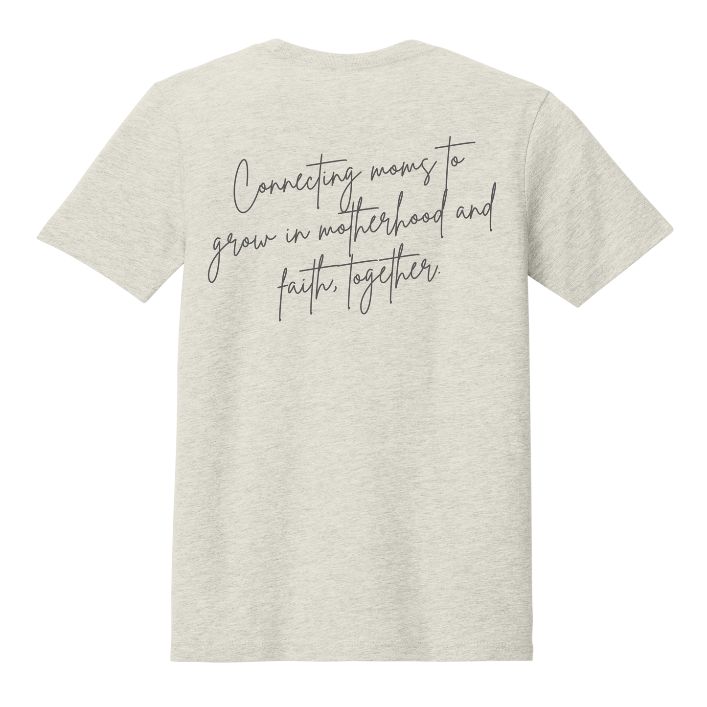 ✨ Motherhood Meets Faith Women’s Christian T-Shirt – Inspirational Mom Tee | Faith-Based Apparel