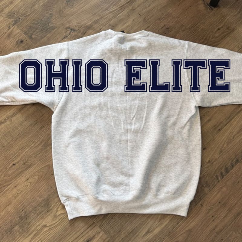 Ohio Elite Pocket Baseball Crewneck Sweatshirt – Ash Fan