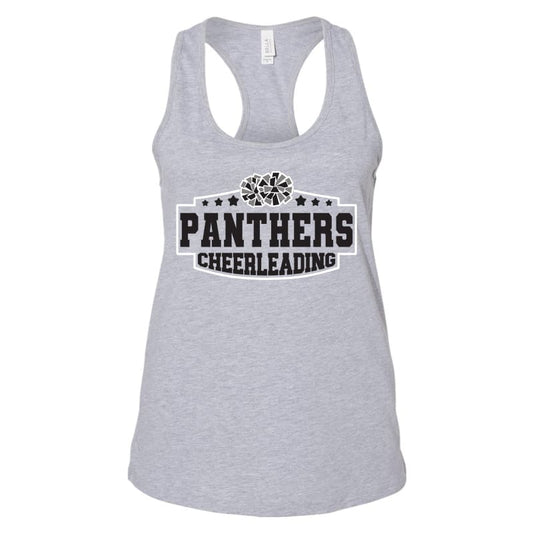 Panthers Cheerleading Racerback Tank – Women’s Spirit Wear