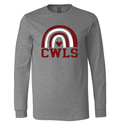 Rainbow CWLS Unisex Bella Canvas Long Sleeve Tee - Small -