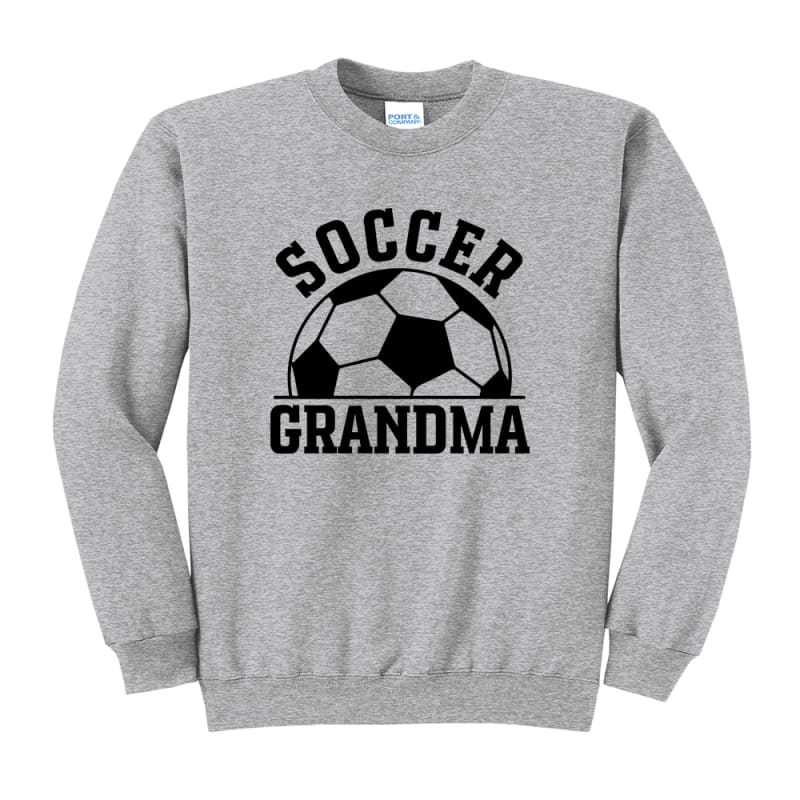 ⚽ Soccer Grandma Sweatshirt – Crewneck or Hoodie | Cream &