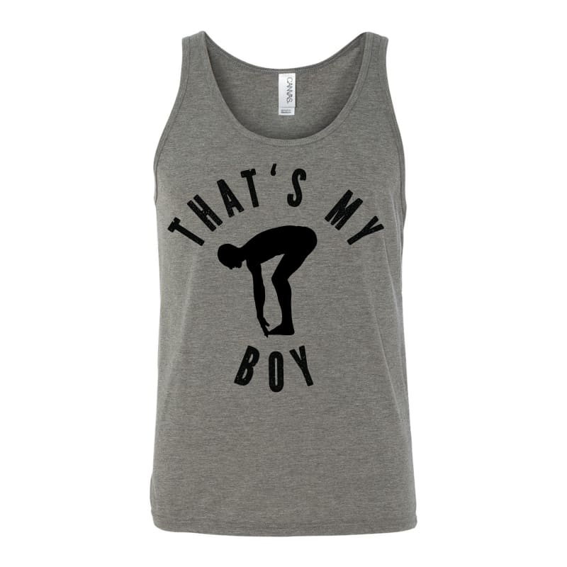 💙 “That’s My Boy” Swim Supporter T-Shirt – Personalizable