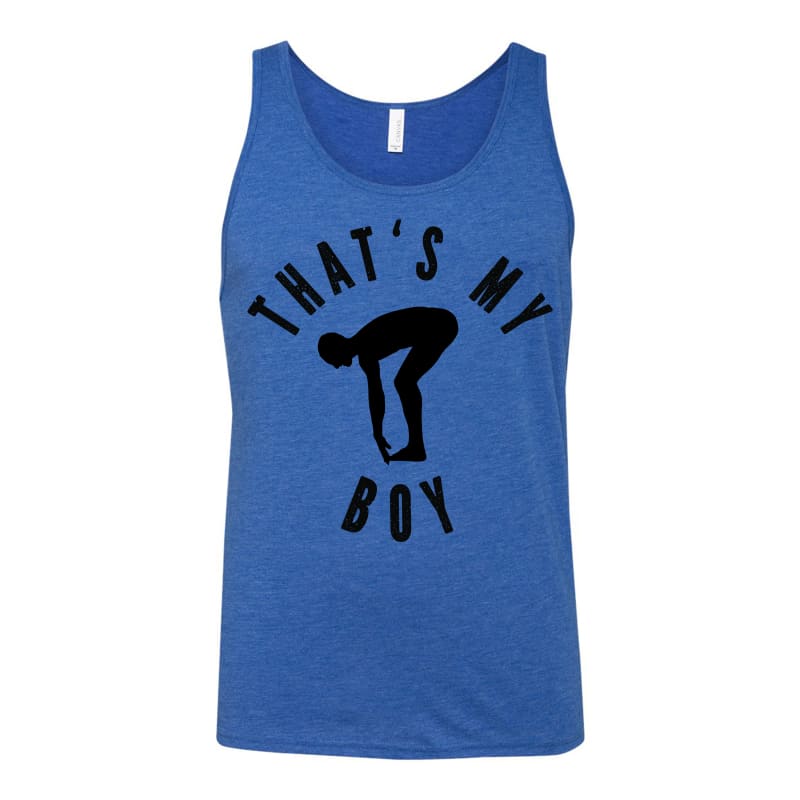💙 “That’s My Boy” Swim Supporter T-Shirt – Personalizable