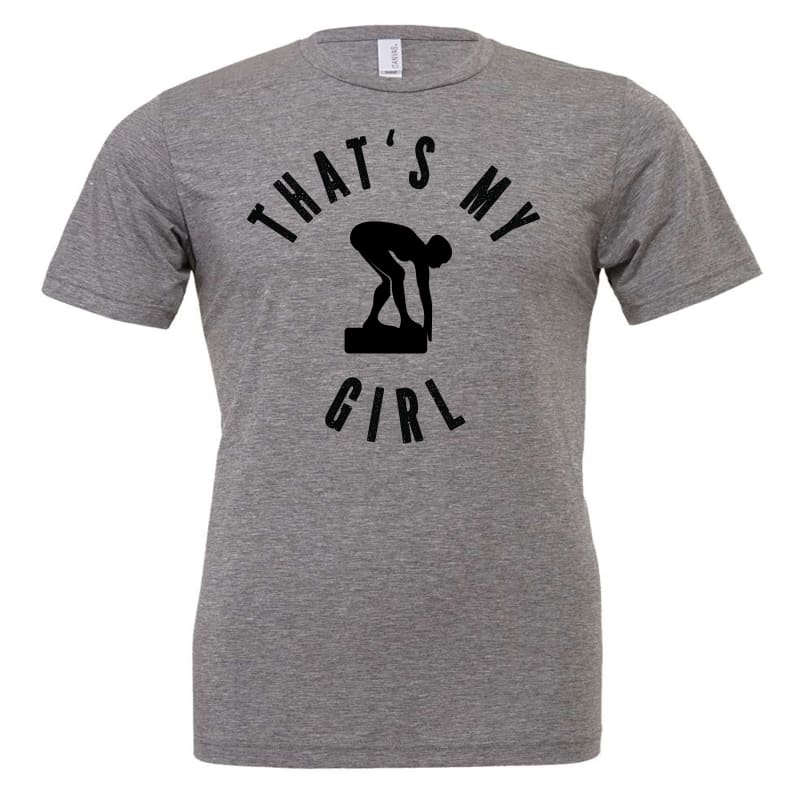 ❤️ That’s My Girl Swimmer Tee | Custom Swim Parent Support