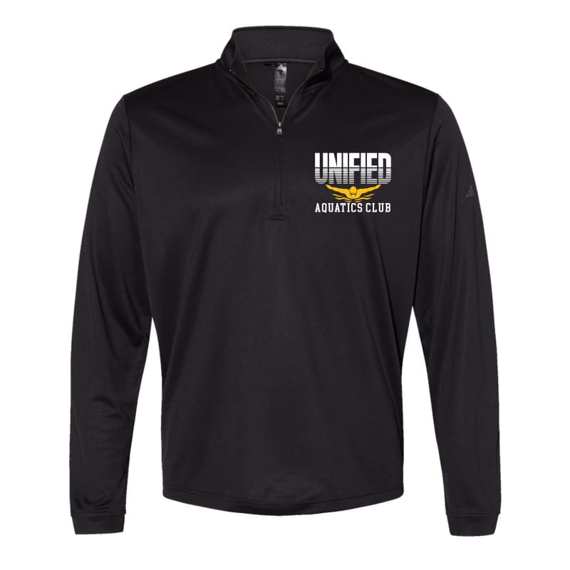 Unified Aquatics Club Split‑Logo Quarter‑Zip Pullover –