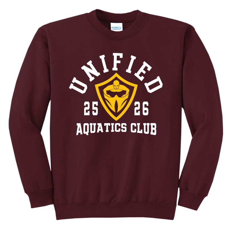 π€ Unified Aquatics Club Team Sweatshirt β Hooded