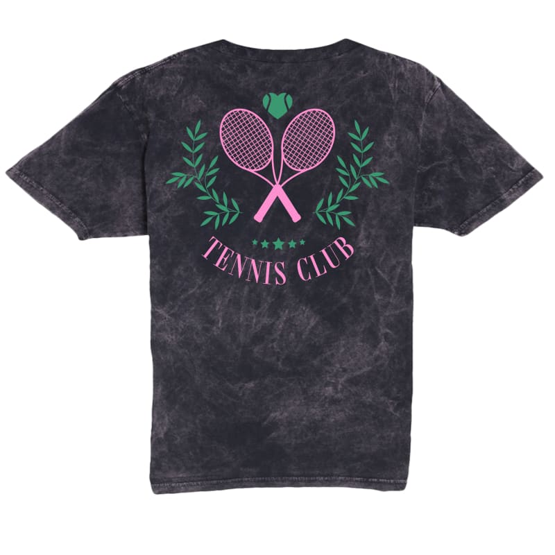 πΎ Vintage Tennis Club Tee β Personalized Front & Full Back