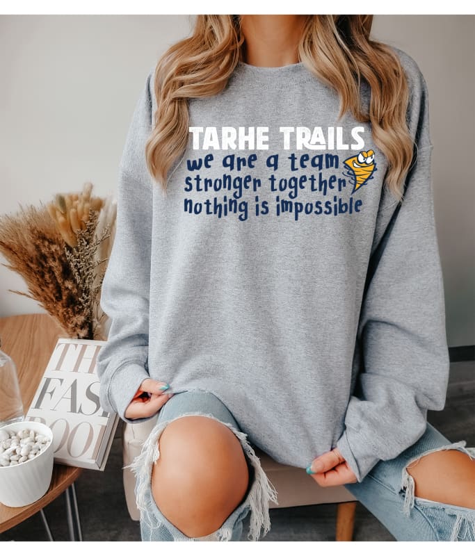 We are a team Tarhe Sweatshirt - Clothing