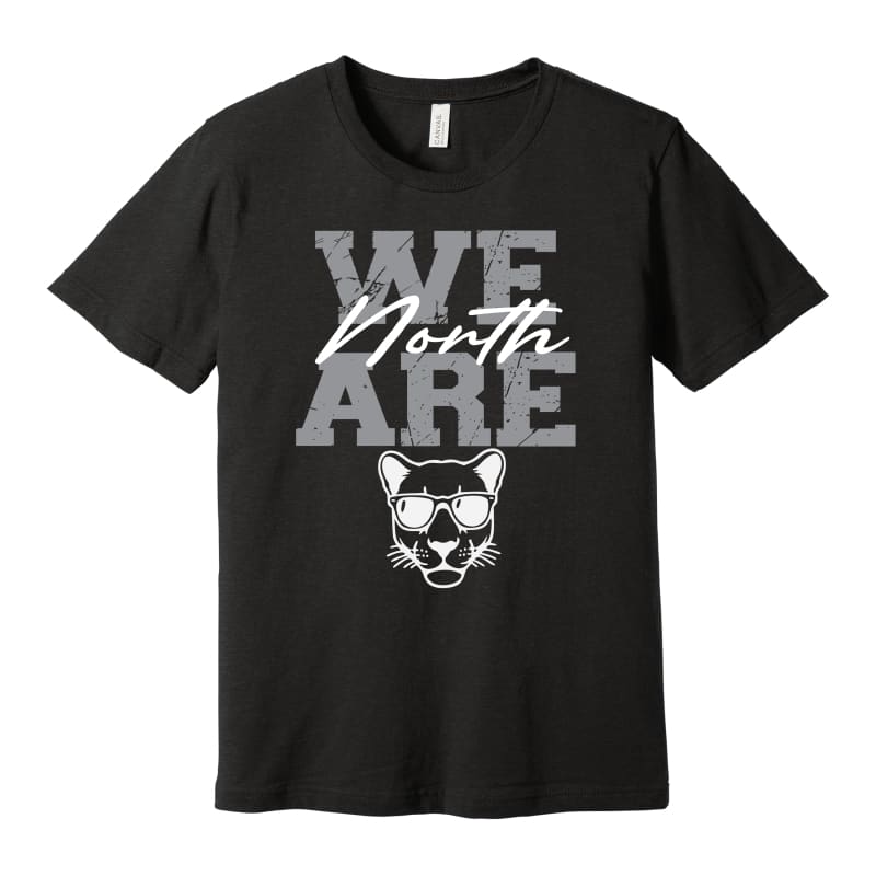 We Are North – Sunglasses Panther Tee - Small / Black
