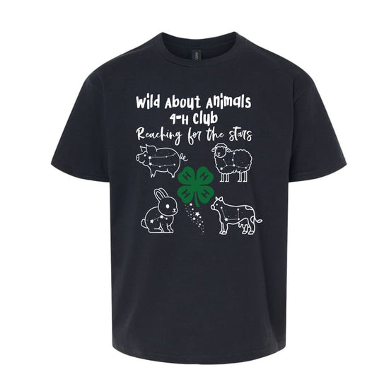 π Wild About Animals 4βH Club Youth Tee β Soft Cotton/Poly