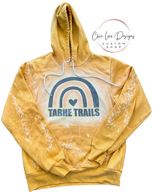 Bleached Rainbow Tarhe Trails Sweatshirt