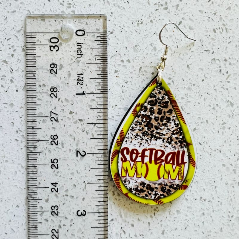 Softball Mom Earrings