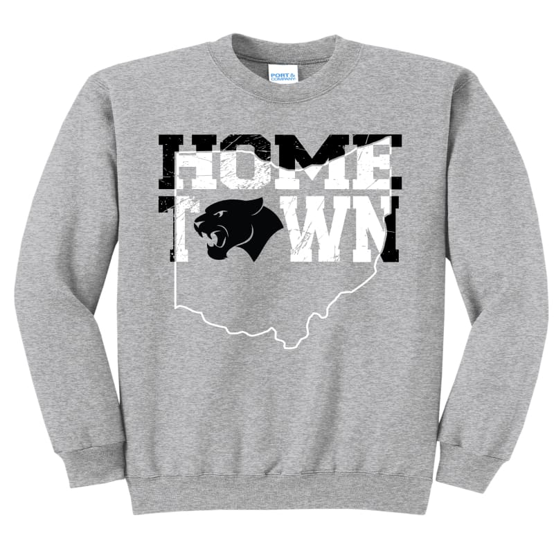 Home Town Pickerington Sweatshirt - Grey / Small / Crewneck