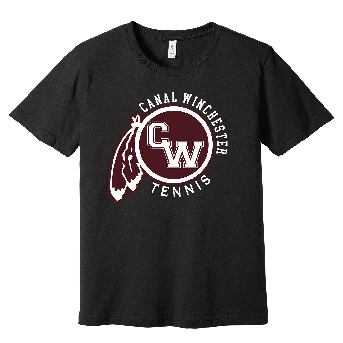 CW Feather Logo Tennis Tee