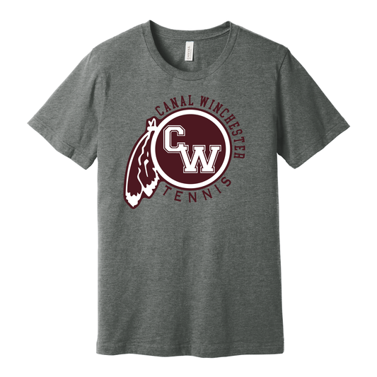 CW Feather Logo Tennis Tee