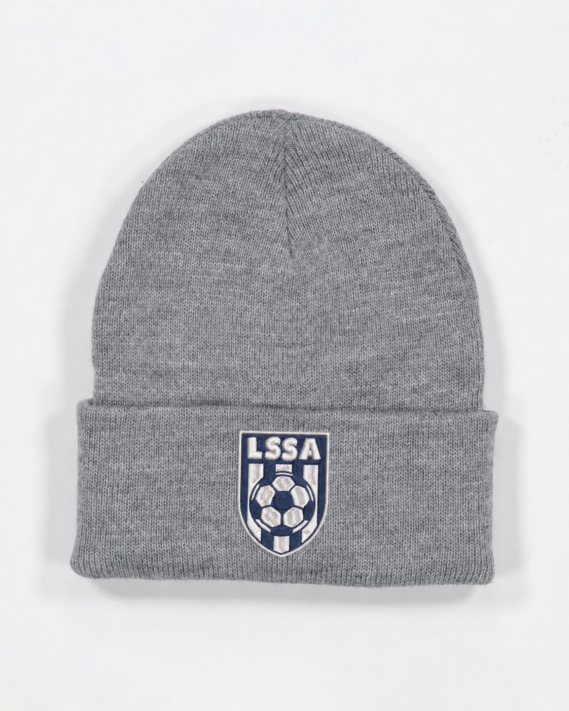 LSSA Soccer Embroidered Cuffed Beanie