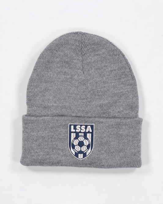 LSSA Soccer Embroidered Cuffed Beanie