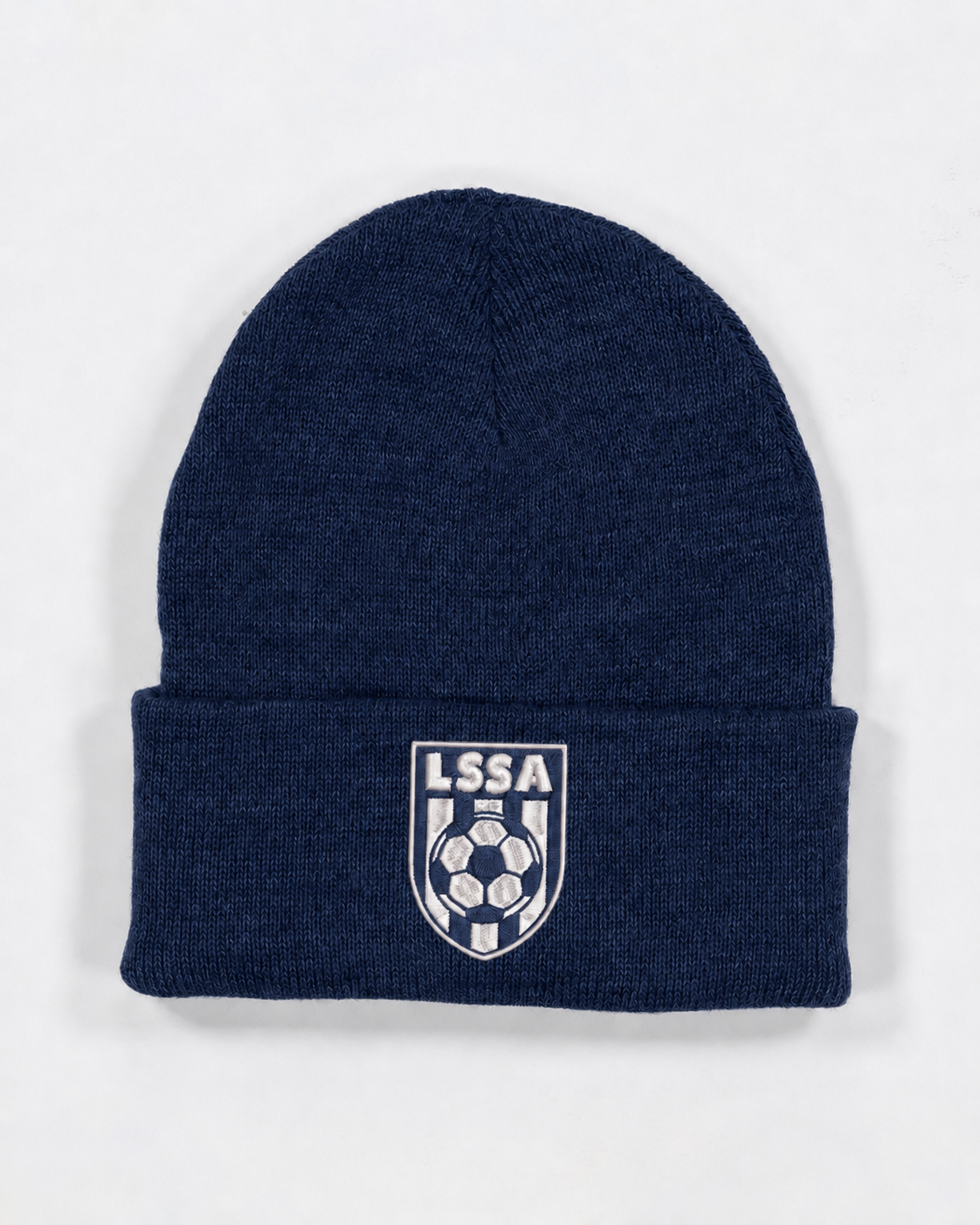 LSSA Soccer Embroidered Cuffed Beanie