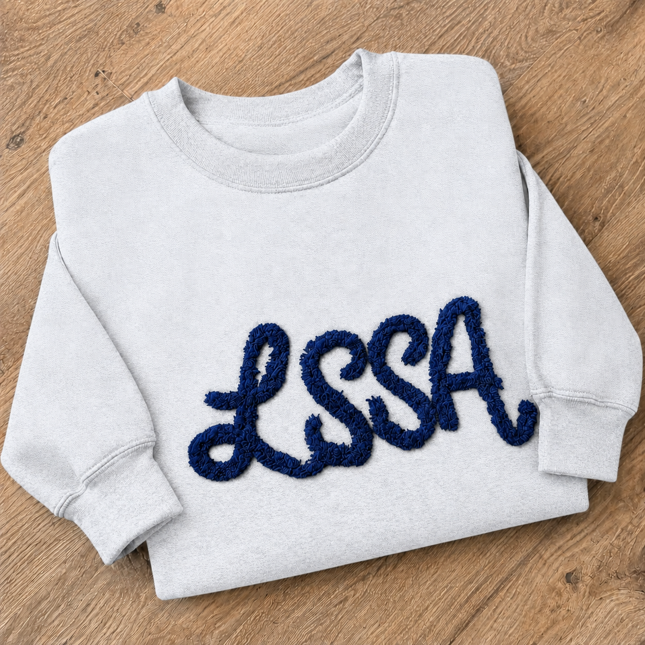 LSSA Chenille Sweatshirt with Personalized Name Option