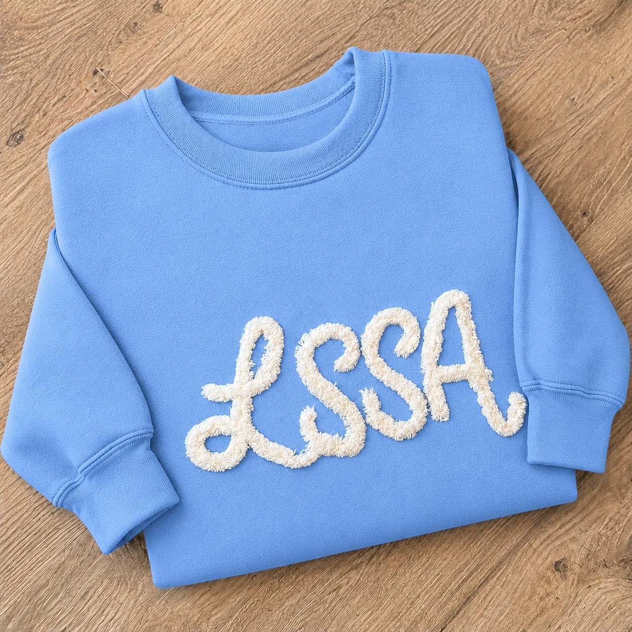 LSSA Chenille Sweatshirt with Personalized Name Option