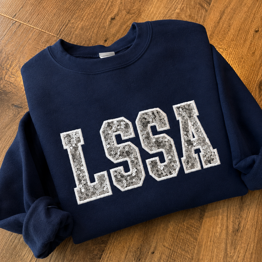 LSSA Sequin Crewneck Sweatshirt
