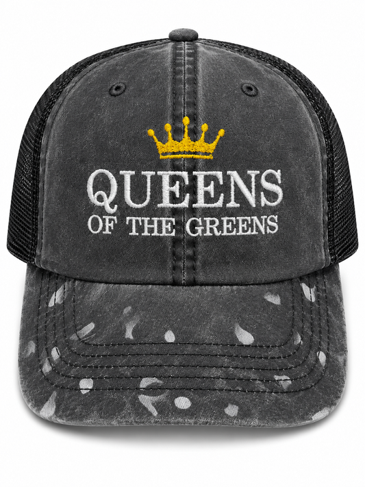 Queens of the Greens Vintage Trucker Hat
