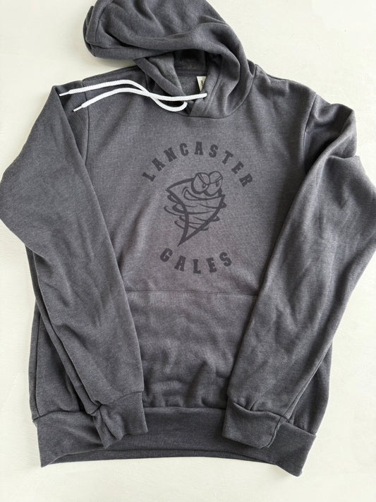 Lancaster Gales Vintage Wash Hoodie – Navy