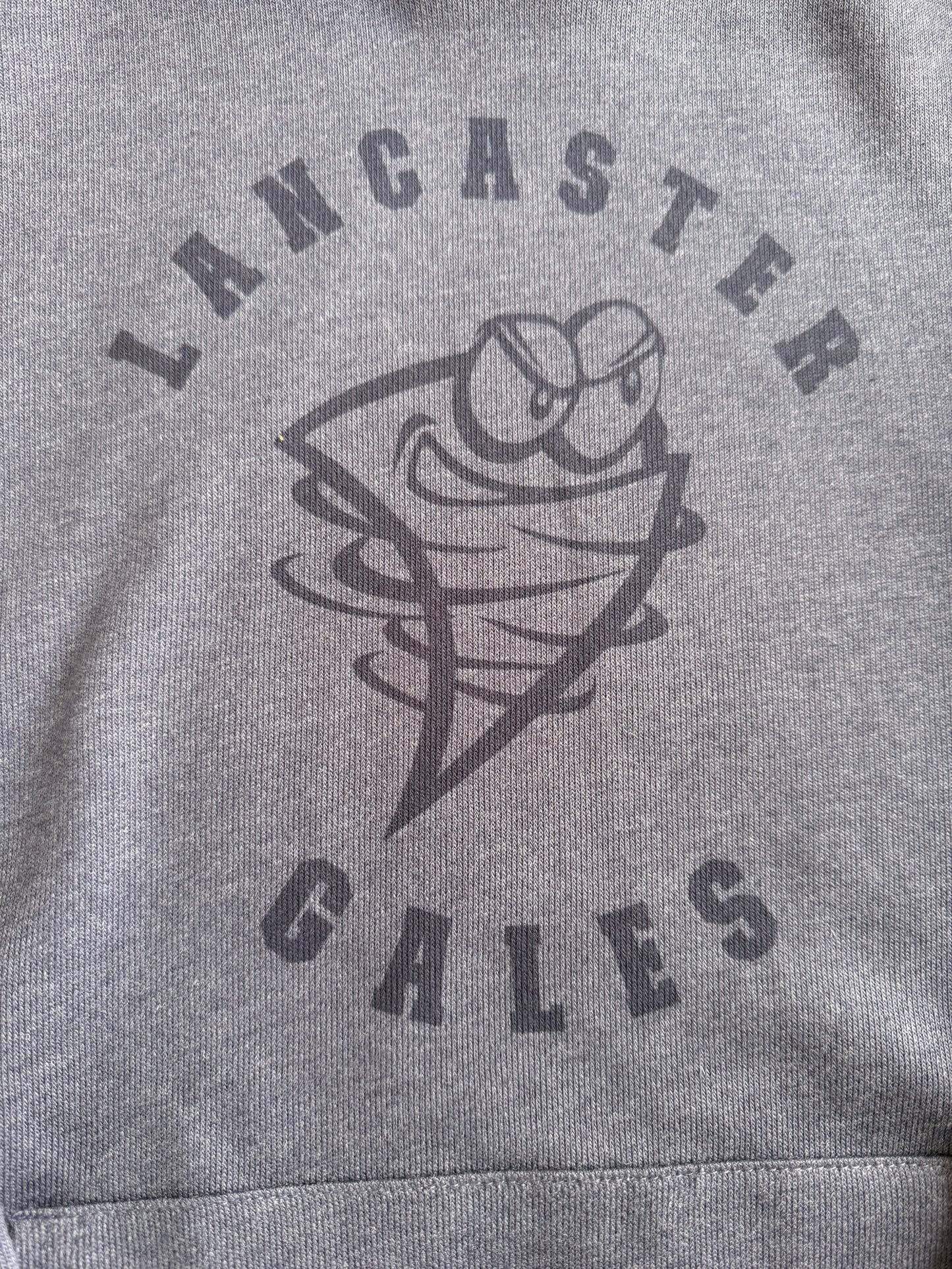 Lancaster Gales Vintage Wash Hoodie – Navy