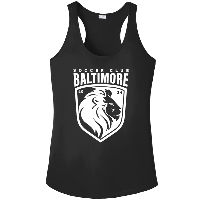 Baltimore Soccer Club Competitor Black Tank – Black