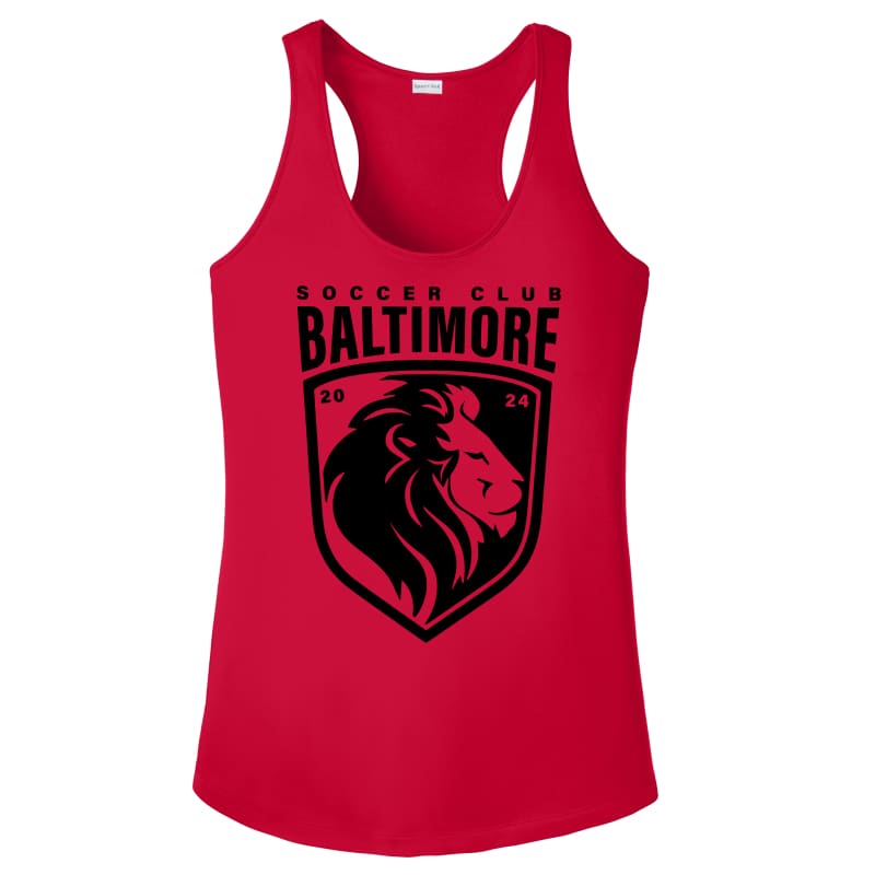 Baltimore Soccer Club Competitor Red Tank – PosiCharge