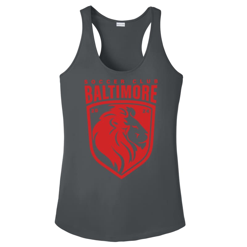 Baltimore Soccer Club Competitor Tank – Dark Grey