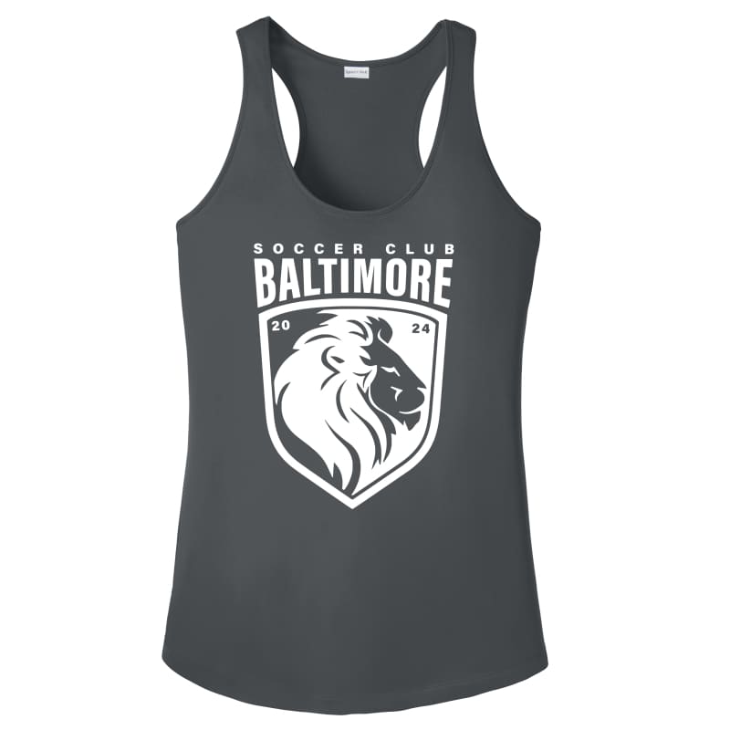 Baltimore Soccer Club Competitor Tank – Dark Grey