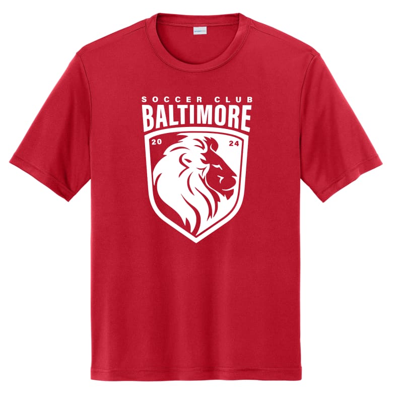 Baltimore Soccer Club Red Competitor Tee – Performance