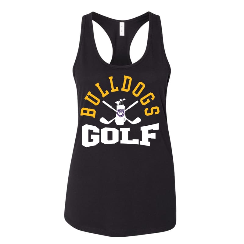 Bulldogs Golf Racerback Tank – Carroll Ohio Girls Golf