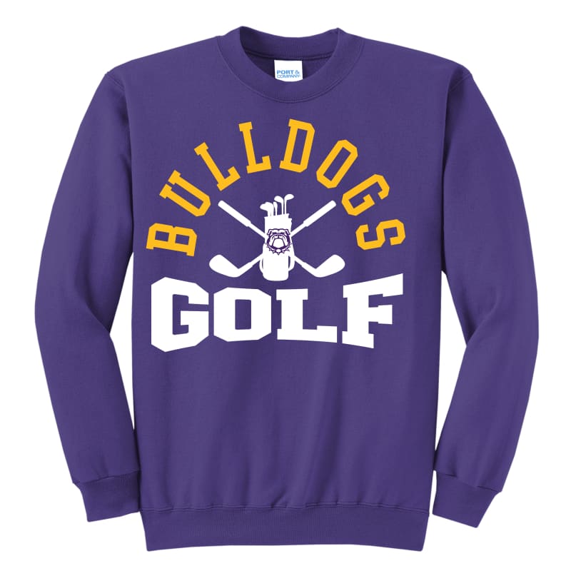 Bulldogs Golf Sweatshirt – Bloom Carroll Girls Golf Spirit