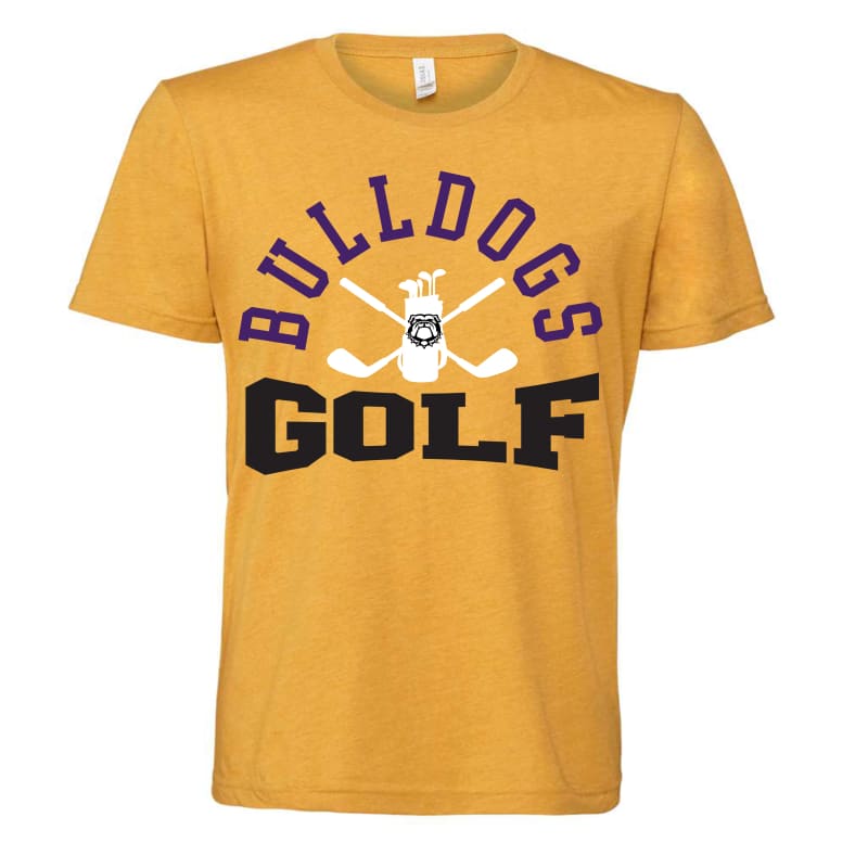 Bulldogs Golf Tee – Carroll Ohio Girls Golf Spirit Wear