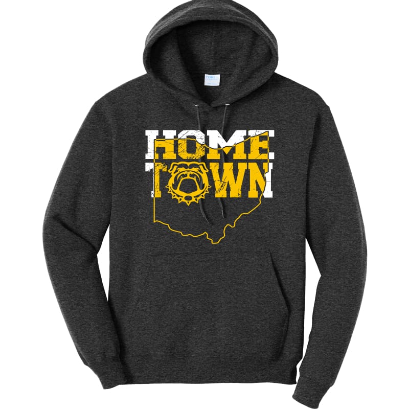 Bulldogs Home Town Hoodie - Clothing