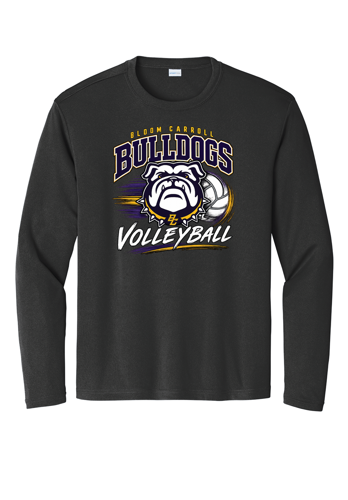 Bloom Carroll Bulldogs Volleyball Warmup Long Sleeve