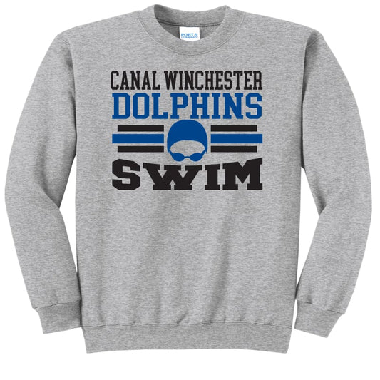 🏊‍♀️ Canal Winchester Dolphins SWIM Sweatshirt | Classic