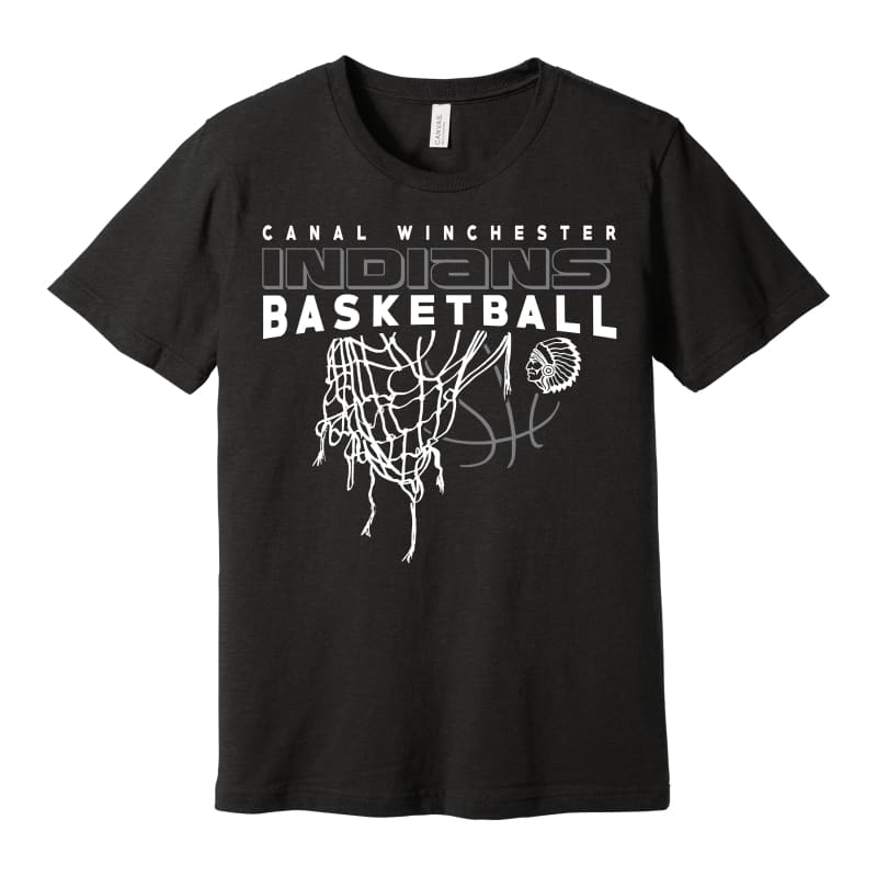 Canal Winchester ’Indians Basketball Net’ Tee - Small