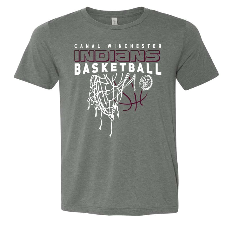 Canal Winchester ’Indians Basketball Net’ Tee - Small