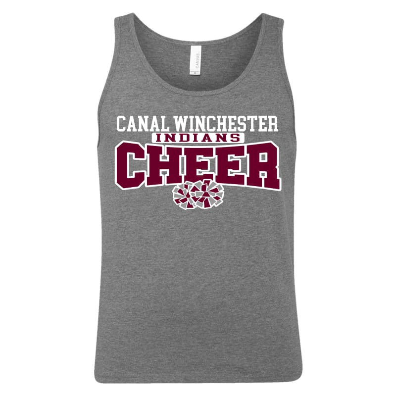 Canal Winchester Indians Cheer Tank – Super‑Soft Game Day