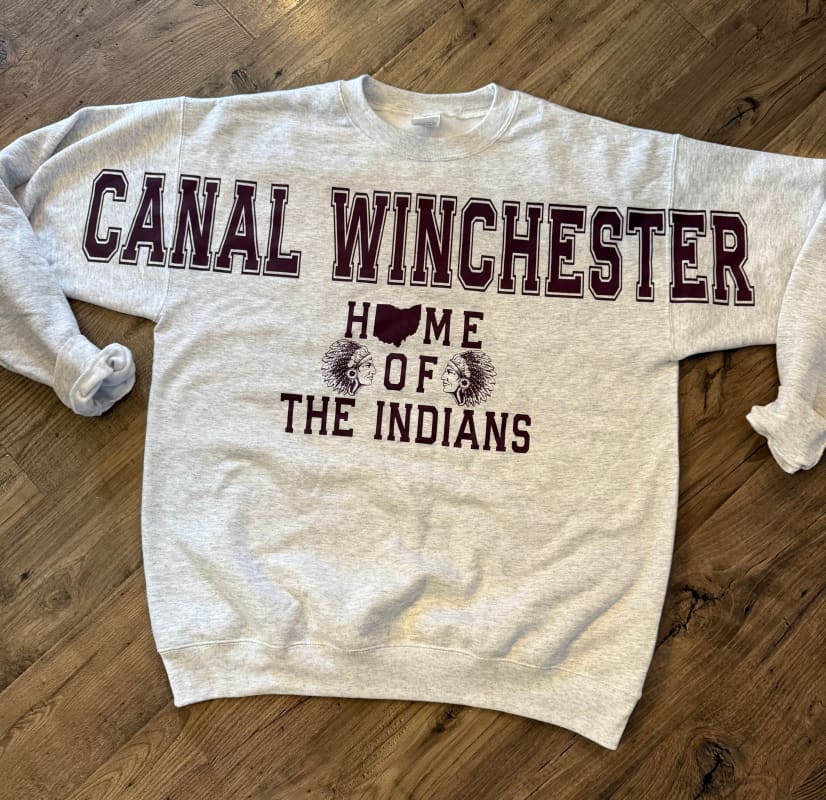 Canal Winchester Indians Crewneck Sweatshirt – Unisex