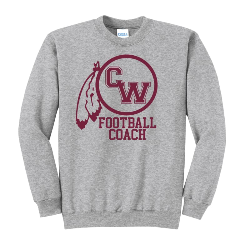 Canal Winchester Indians Football Coach Sweatshirt – Custom