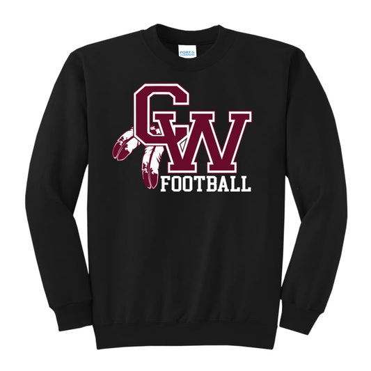 Canal Winchester Indians Football Crewneck Sweatshirt –