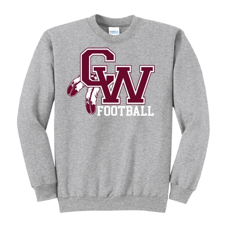 Canal Winchester Indians Football Crewneck Sweatshirt –