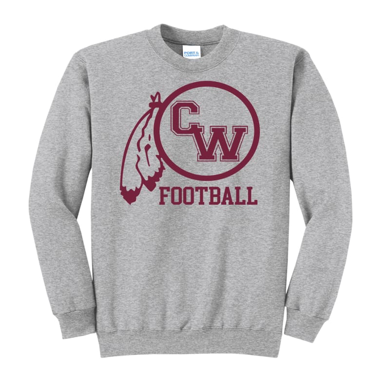 Canal Winchester Indians Football Sweatshirt – Customizable