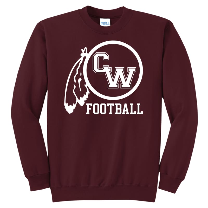 Canal Winchester Indians Football Sweatshirt – Customizable