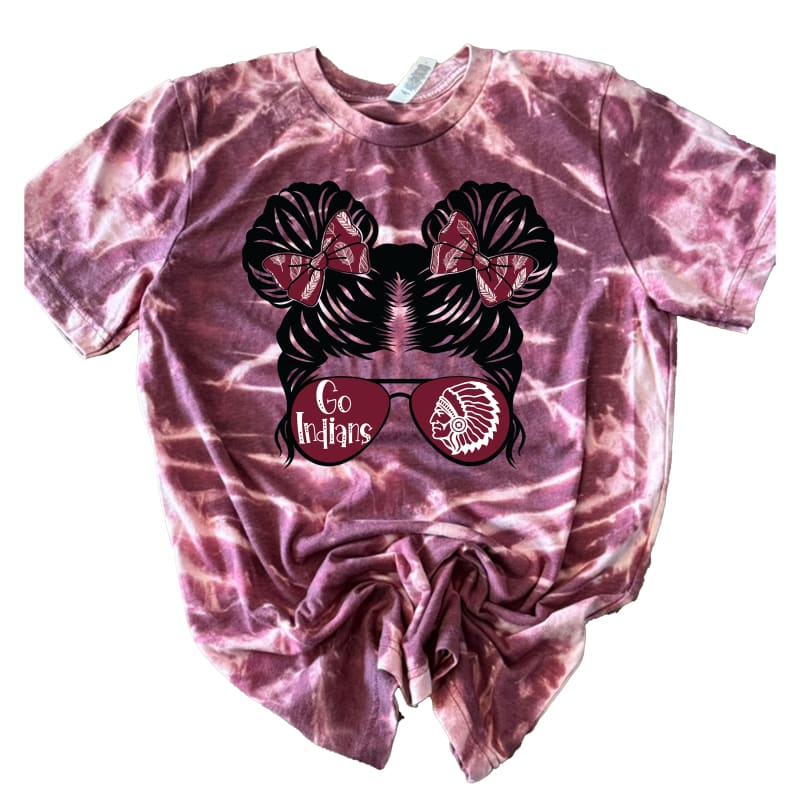 Canal Winchester Indians “Go Indians Buns” Hand-Scrunch