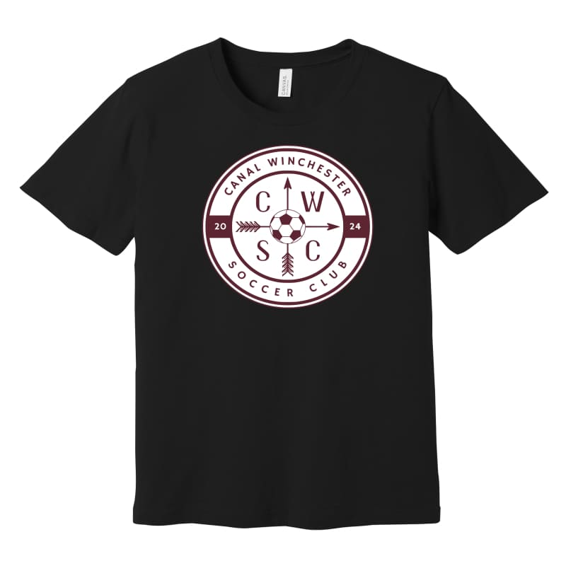 Canal Winchester Soccer Club T-Shirt - Bella Canvas Super